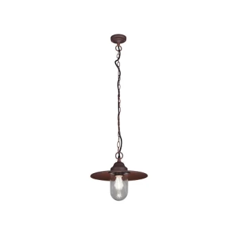 Pakabinamas lauko šviestuvas Brenta Rusty