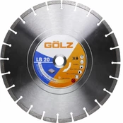 Universalus deimantinis diskas GOLZ LB20 350x25,4mm kaina