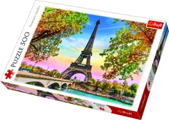 Dėlionė Trefl Romantic Paris, 48 cm x 34 cm kaina