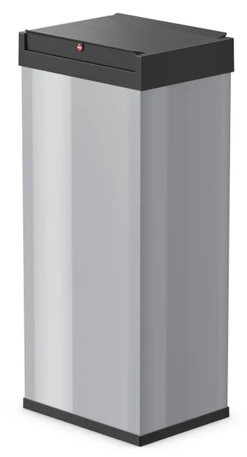 Šiukšliadėžė Hailo Big-Box Swing, sidabro, 52 l