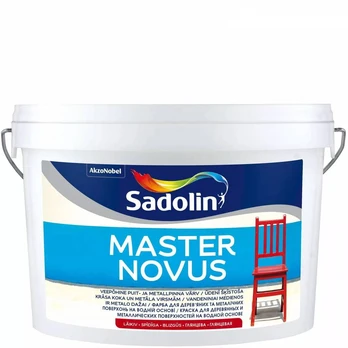 Emaliniai dažai Sadolin Master Novus 70, 2.4 l, balta