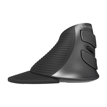 Belaidė +2.4 G vertikali pelė Delux M618G DB