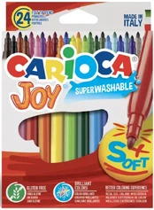 Flomasteriai CARIOCA JOY, 24 spalvos kaina