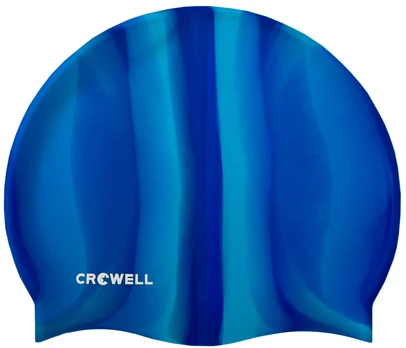 Plaukimo Kepuraitė Silikoninė Crowell Multi Flame Mėlynas