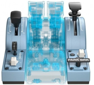 Žaidimų valdiklis Thrustmaster TCA Quadrant Boeing Edition