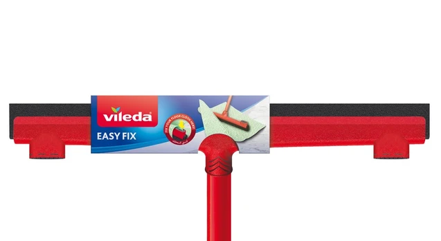 Grindų valytuvas su kotu Vileda Easy Fix, 42 cm