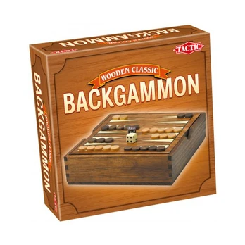Stalo žaidimas Tactic Wooden Classic Backgammon 14026