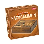 Stalo žaidimas Tactic Wooden Classic Backgammon 14026 kaina