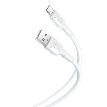 Kabelis iš USB į USB-C XO NB212 2.1A 1 m (baltas)