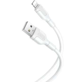Kabelis USB-Lightning XO NB212 2.1A (baltas)