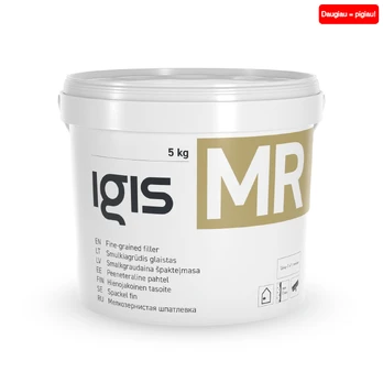 Glaistas Igis MR, smulkiagrūdis, balta, 5 l
