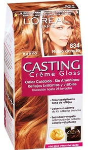 Plaukų dažai L´Oréal Paris Casting Creme Gloss, Blond amber, 834 kaina