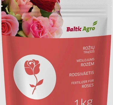 Trąšos rožėms Baltic Agro, birios, 1 kg