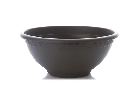 Vazonas Plasticotto, plastikinis, Ø 40 cm, pilkas