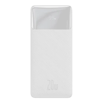 Maitinimo baterija Baseus Bipow 10000mAh, 20W (balta)