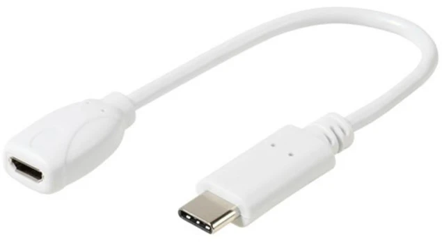 Vivanco adapteris USB-C – microUSB (37558)