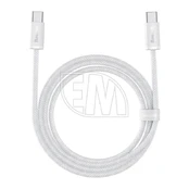 Kabelis USB-C į USB-C Baseus, 100 W, 2 m (baltas) kaina