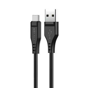 UGREEN USB kabelis su USB-C, "Acefast C3-04", 1,2 m, 60 W (juodas)