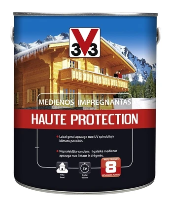 Impregnantas V33 Haute Protection, balta, 2.5 l
