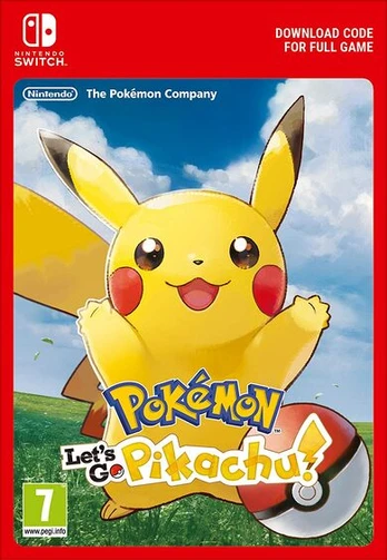 Pokemon: Let's Go, Pikachu! Nintendo Switch