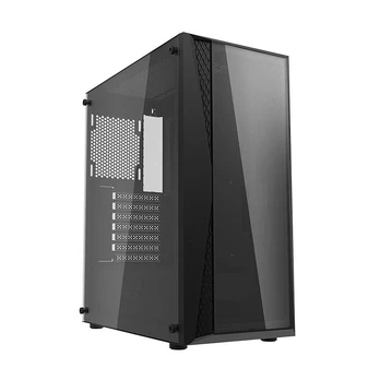 "Darkflash DK352 Plus" kompiuterio korpusas su 4 ventiliatoriais (juodas)