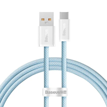 Kabelis USB-USB-C "Baseus Dynamic Series", 100 W, 1 m (mėlynas)