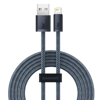 "Baseus Dynamic" serijos kabelis USB-Lightning, 2,4 A, 2 m (pilkas)