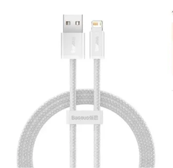 "Baseus Dynamic" kabelis USB-Lightning, 2,4 A, 2 m (baltas)