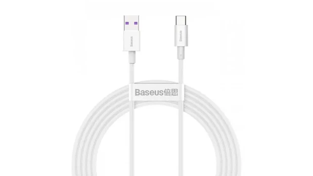 Kabelis Baseus USB - USB Type C Power Delivery Quick Charge 66 W 6 A 2 m CATYS-A02