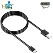 Laidas HQ, USB Type C/USB, juoda kaina