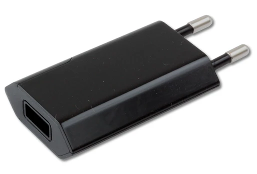 Adapteris Techly, USB 2.0 Type A/Europlug, juoda