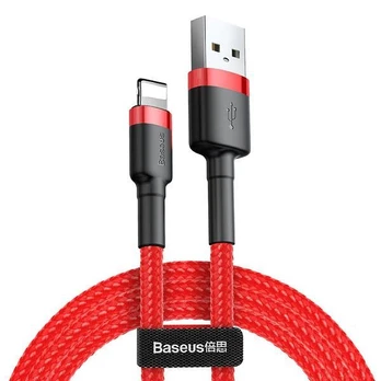 "Baseus Cafule" kabelis USB Lightning 1,5A 2 m (raudonas)