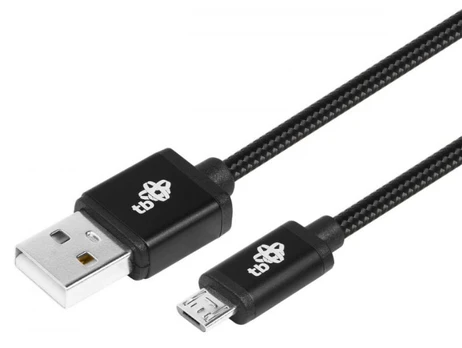 Laidas TB, Micro USB/USB, juoda