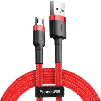 "Micro USB Baseus Cafule" 1,5A 2 m (raudona)