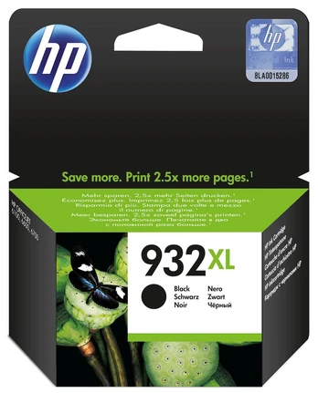 Hewlett Packard (HP) HP 932XL -mustekasetti, musta