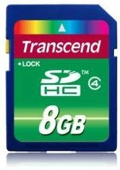 TRANSCEND SDHC karta 8GB Premium, Class 10 UHS-I, 300X