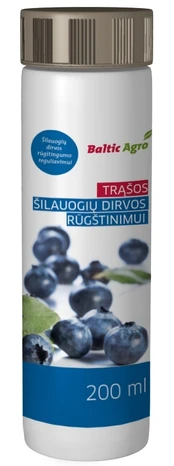 Trąšos, šilauogių dirvos rūgštingumo reguliavimui 200ml