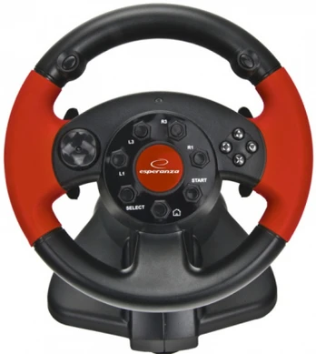 ESPERANZA EG103 Vairas su vibracija PC/PS2/PS3 HIGH OCTANE