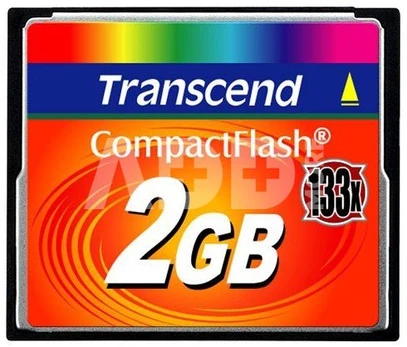 MEMORY COMPACT FLASH 2GB/MLC TS2GCF133 TRANSCEND