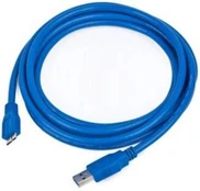 Laidas Gembird USB to USB-micro USB 3.0, Micro USB 3.0 B male, 3 m, mėlyna