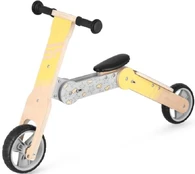 Balansinis Dviratis Ir Pasprtukas 2in1 Spokey Woo-Ride Multi Geltonas kaina