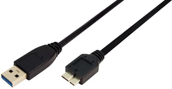 Laidas Logilink USB to USB-micro USB 3.0 A male, Micro USB B male, 2 m kaina