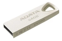 USB atmintinė Adata UV210, sidabro, 64 GB