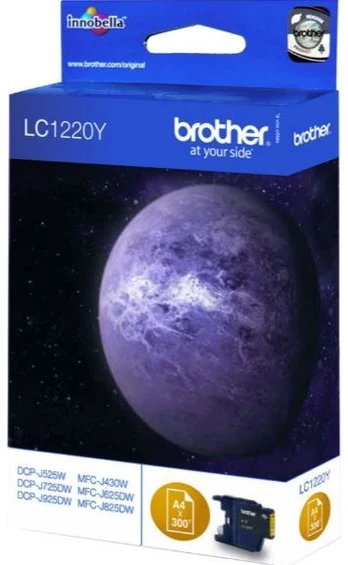 Brother LC1220Y, 300 pages, 1 pc(s), Single pack