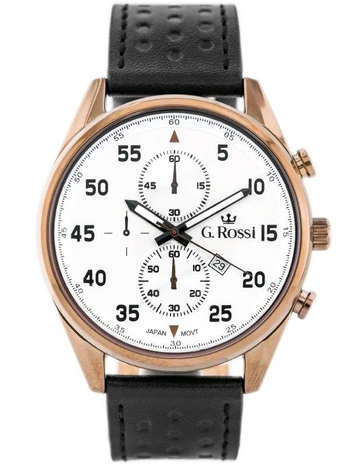 Laikrodis vyrams G. ROSSI - 7116A (zg215a) + BOX