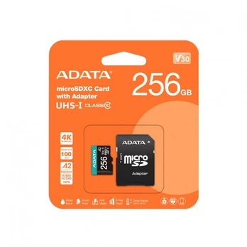 Atminties kortelė Adata Premier Pro Class 10, 256 GB