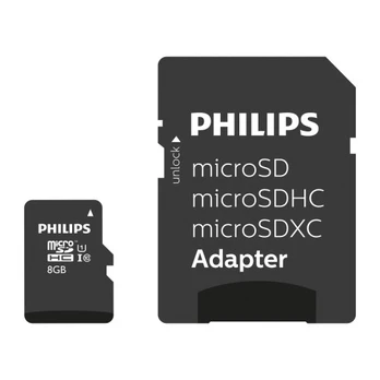Philips MICROSDHC 8GB CLASS 10/UHS 1 + ADAPTER