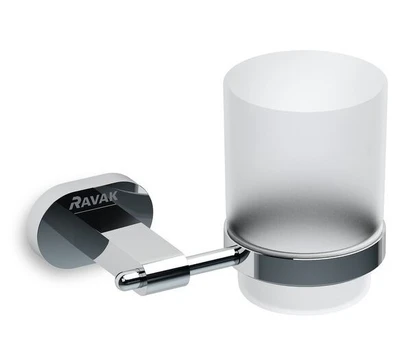 Laikiklis Ravak Chrome, CR 210.00 su stikline