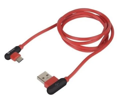 Laidas Natec, USB Type C/USB 2.0 Type A, raudona