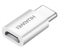 Adapteris Huawei, USB Type C/Micro USB, balta